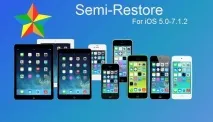 SemiRestore7 – відновлення на чисту iOS 7 Apple