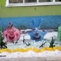 Оформлення квітників на території дитячого садка території