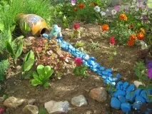 Оформлення квітників на території дитячого садка квітників