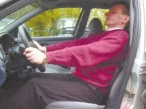 Помилки при керуванні автомобілем кермо