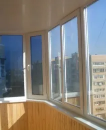 Скління балконів у Малахівці. скління