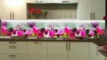 Панелі скляні для кухні та ванни фото ванни