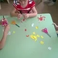 План-конспект заняття з аплікації «Осінній ліс» у середній групі дитячого садка. план-конспект