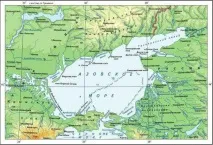 Азовське море узбережжя, характеристики, особливості море