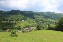 Високогірне карпатське село - Дземброня. карпатське