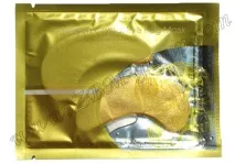 Колагенова маска для очей Collagen Crystal Eye Bag Mask з біозолотом ефективно усуває зморшки навколо очей та темні кола під очима. маска