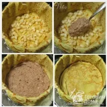 Млинець - Соната - з горіхами, грушами та шоколадом - покроковий рецепт з фото на Готуємо вдома млинець