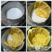 Млинець - Соната - з горіхами, грушами та шоколадом - покроковий рецепт з фото на Готуємо вдома млинець