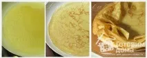 Млинець - Соната - з горіхами, грушами та шоколадом - покроковий рецепт з фото на Готуємо вдома млинець