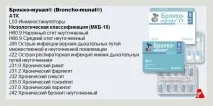 Бронхо-мунал (П) - Лікування нежитю бронхо-мунал