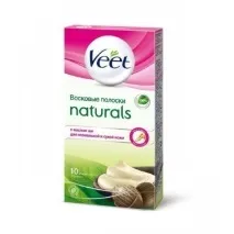 Смужки Veet для депіляції нові засоби для зони бікіні та ніг, скільки коштують гелеві для veet