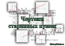 Креслення старовинних гармат креслення