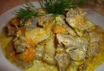 Дієтичні курячі шлунки. шлунки