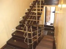Поручні для сходів огорожі дерев’яні, висота ПВХ, фото пластикових, як зробити своїми руками сходів