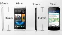 HTC One або Nexus 4 що вибрати google