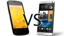 HTC One або Nexus 4 що вибрати Android
