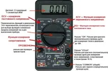 Як продзвонити проводку мультиметром проводку