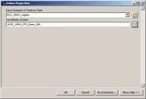 Перетворення проекцій карт на ArcGIS arcgis