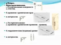 Презентація на тему - Провішування поверхонь за допомогою правила з рівнем - про технологію презентація
