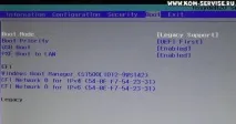 Як зайти та налаштувати BIOS ноутбука Lenovo G700 для встановлення Віндовс 8 lenovo