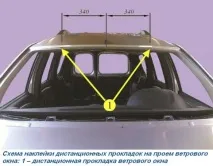 Як замінити скло автомобіля Лада Ларгус замінити