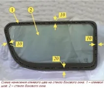 Як замінити скло автомобіля Лада Ларгус лада