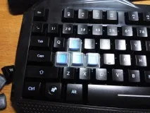 Клавіатура AULA BEFIRE з підсвічуванням та нальотом геймерства підсвічуванням