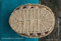 Кріплення ручок для кошиків із газет ручок