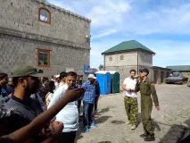 КубинкаТур - катання на танках у Ступіно (Підмосков’ї) танку