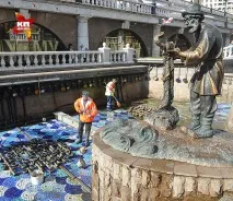 Куди подіється дрібниця з московських фонтанів подіється