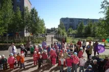Літня розвага в дитячому садку літня