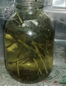 водою