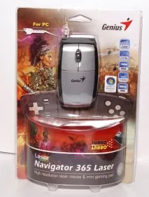 Миші-геймпад Navigator 365 Laser, перевертень від Genius, Комп’ютерна документація від А до Я navigator