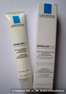 Моя нова особа з відходом від La Roche-Posay особа