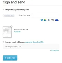 Огляд HelloSign документ