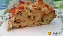 Шарлотка може бути і несолодкою перемішую
