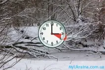 Перехід на зимовий час в Україні 2018 перехід
