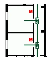 Плани евакуації у AutoCAD плани