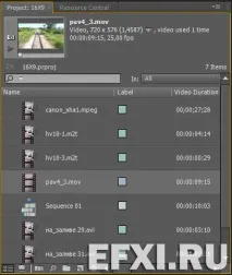 Корисні дрібниці в Adobe Premiere Pro CS5 дрібниці
