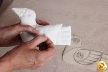 Пташка з тканини своїми руками, як зробити декупаж руками