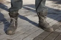 Робочі черевики У чому працюють московські зварювальники, будівельники та маляри чому