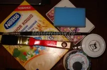 Різдвяний декупаж упаковки для подарунку на вечерю різдвяний
