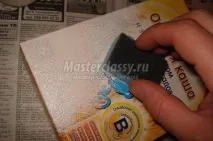 Різдвяний декупаж упаковки для подарунку на вечерю упаковки