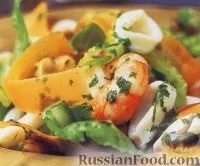 Салат з морепродуктів, рецепти з фото на 1107 рецептів рецепти