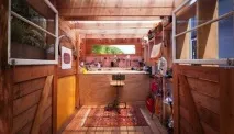 Small Space Art Shed» сарай як мистецтво, Сучасна архітектура та фасади мистецтво