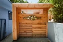 Small Space Art Shed» сарай як мистецтво, Сучасна архітектура та фасади сарай