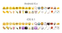 Порівняння нових емодзі для Android та iOS порівняння