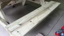 Стіл із лавками для дачі своїми руками стіл