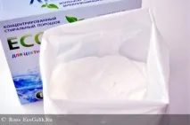 Пральний порошок для кольорової білизни COLOR ECOleiv - відгук Екоблогера Rous білизни