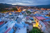 Таємниця блакитного міста в Марокко. міста